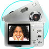 CMOS Digital Camera - 5.0M Pixel (Up to 8M Pixel)+ Rechargeable Li-ion Battery