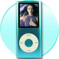 1.8-inch Screen New Style Stainless Metal Shell MP4 Player 4GB
