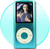1.8-inch Screen New Style Stainless Metal Shell MP4 Player 4GB