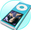 1.8-inch Screen New Style Stainless Metal Shell MP4 Player 2GB