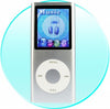1.8-inch Screen New Style Stainless Metal Shell MP4 Player 2GB