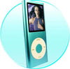 1.8-inch Screen New Style Stainless Metal Shell MP4 Player 2GB