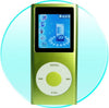 Super-Popular Slim Metal-body Mp4 Player, 1.5-inch Screen 2GB