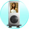 Steel MP4 Digital Media Player 2GB - Large 1.8 Inch Screen
