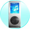 Steel MP4 Digital Media Player 2GB - Large 1.8 Inch Screen