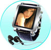 Mens Metallic Watch MP4 Player 2GB - 1.5inch OLED Screen