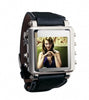 Mens Metallic Watch MP4 Player 2GB - 1.5inch OLED Screen