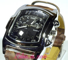 Classic Unique Leather-belt Wristwatch