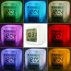 Seven colors dazzle extremely to relax the pressure table clock