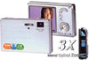 8M Pixels CCD Sensor, 2.5-inch LCD, 3X Internal Optical Zoom