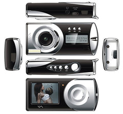 Digital Camera, 3.0M Pixel, 1.7-inch LCD, 256MB Int.Men with MP3