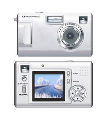 Digital Camera, 1.5-inch Display 6.0M Pixels, 32MB Int.Mem.