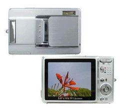 Digital Camera, 12M Pixel, 32MB Int.Mem., 2.5-inch LCD